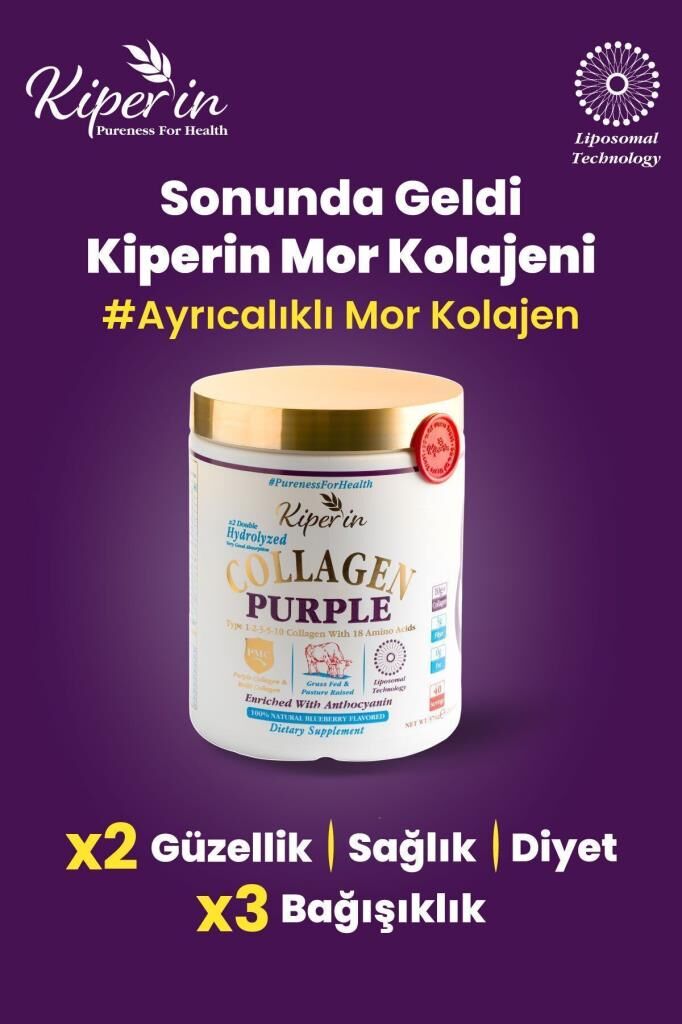 Kiperin Purple Collagen Powder 576gr