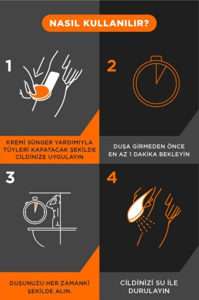 Veet Men Duşta Tüy Dökücü Krem 150 ml