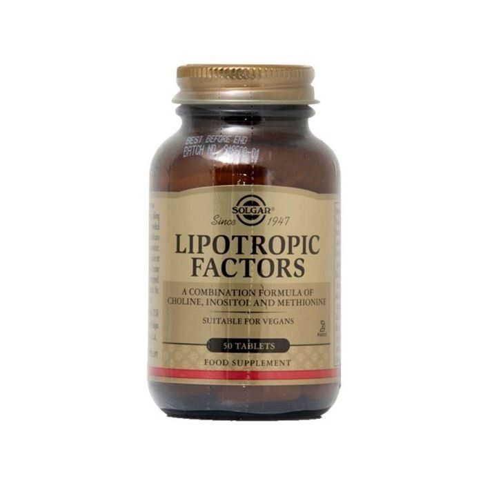 Solgar Lipotropic Factors 50 Tablet