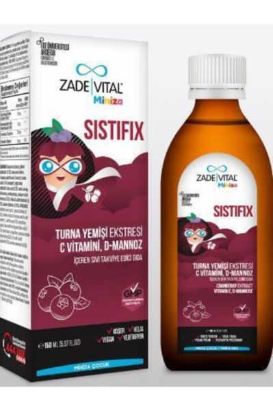 Zade Vital Miniza Sistifix Sıvı Takviye Edici Gıda 150 ml
