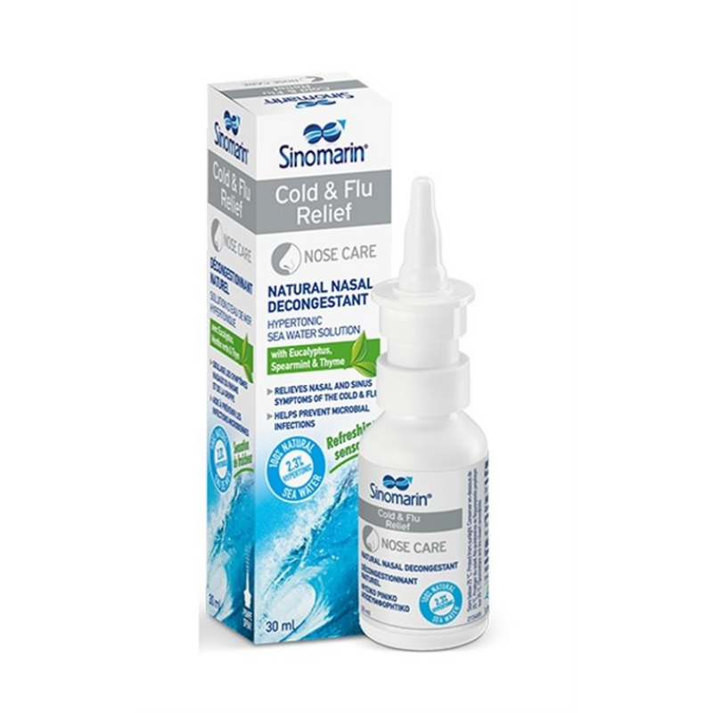 Sinomarin Cold-Flu Relief Burun Spreyi 30 ml