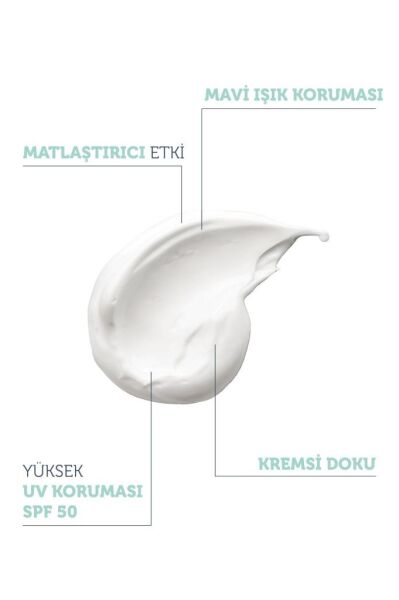 The Purest Solutions Dry Touch Protection Mat Bitişli Yağlı Ciltler İçin Güneş Kremi SPF50+ 50 ml