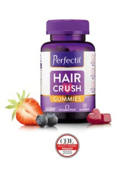 Vitabiotics Perfectil Hair Crush Gummies Takviye Edici Gıda 60 Çiğnenebilir Form