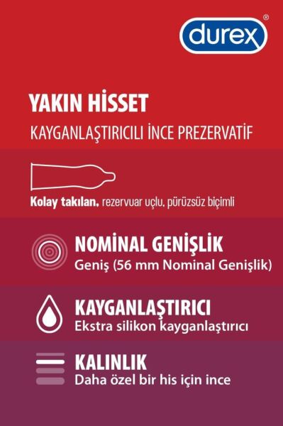 Durex Chill Ekonomik Paket Prezervatif 20'li