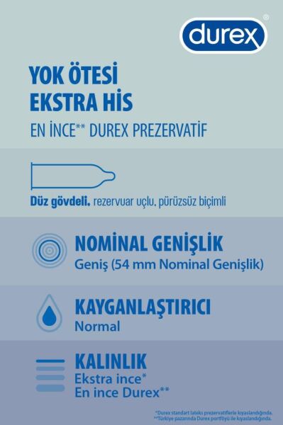 Durex Chill Ekonomik Paket Prezervatif 20'li