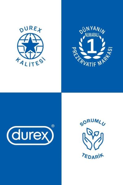 Durex Chill Ekonomik Paket Prezervatif 20'li
