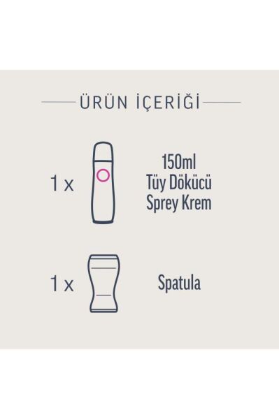 Veet Tüy Dökücü Krem Sprey Hassas Ciltler İçin 150ml