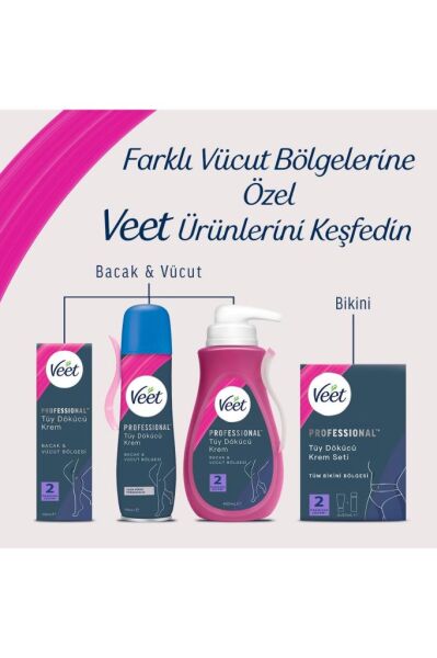 Veet Tüy Dökücü Krem Sprey Hassas Ciltler İçin 150ml