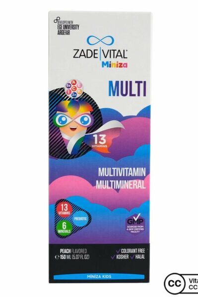 Zade Vital Miniza Multi Sıvı Takviye Edici Gıda 150 ml