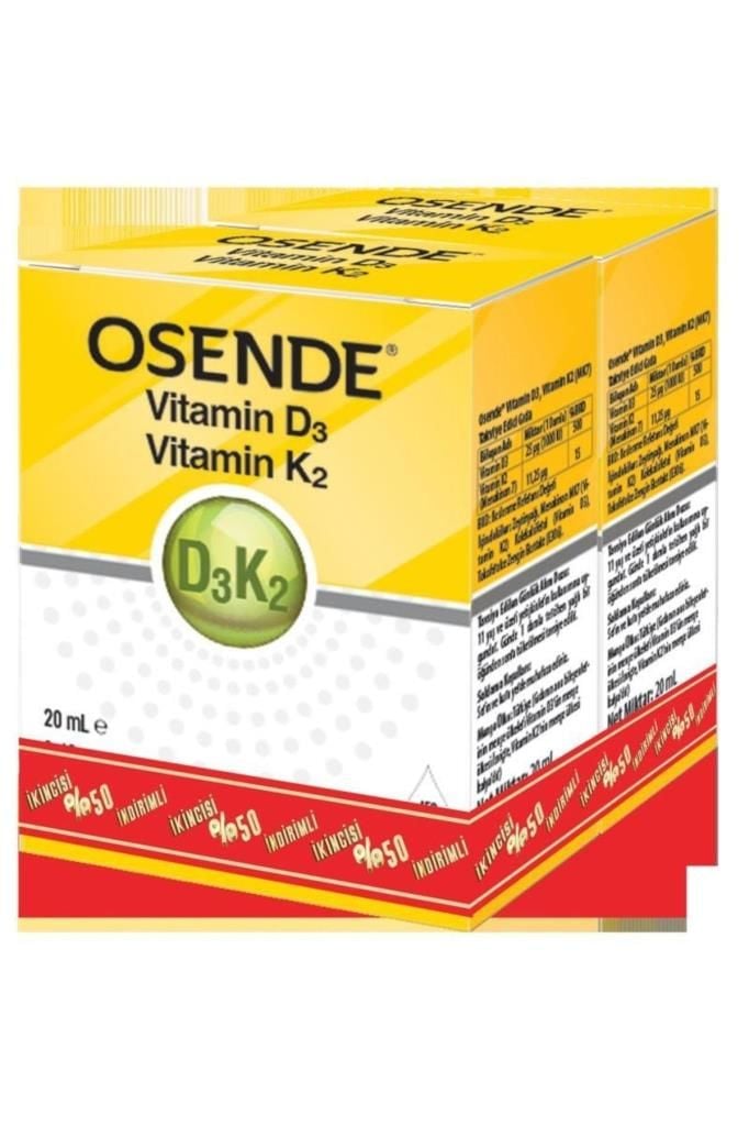 Osende D3k2 Damla Kofre 2li