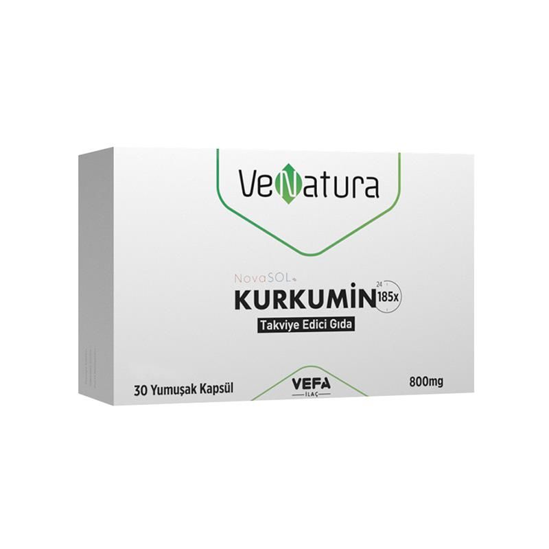 VeNatura NovaSOL Kurkumin Takviye Edici Gıda 30 Kapsül