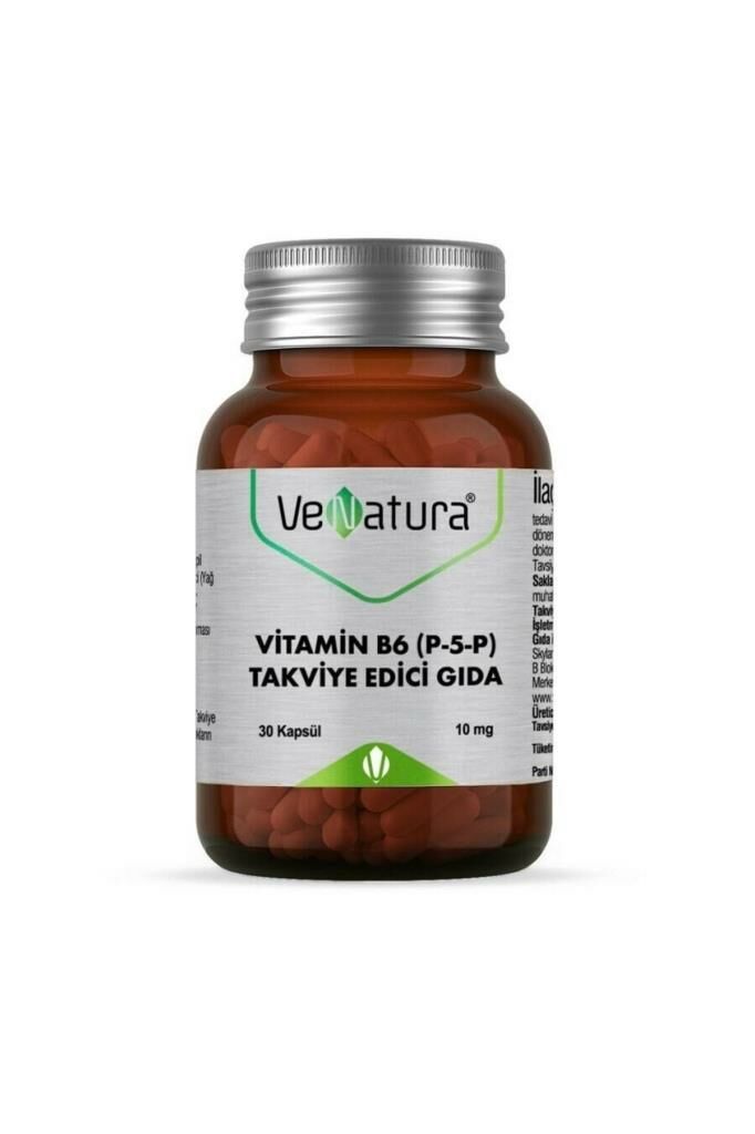 VeNatura Vitamin B6 (P-5-P) 10 mg 30 Kapsül