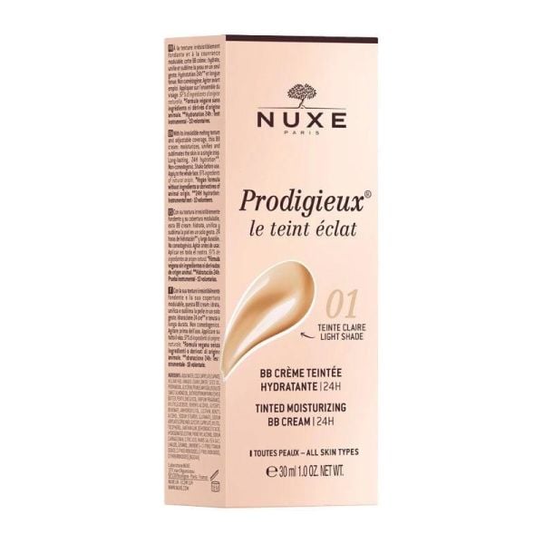 Nuxe Prodigieux Tinted Moisturizing BB Kapatıcı Krem 01 Light 30 ml