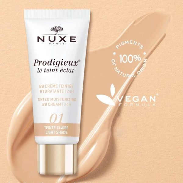 Nuxe Prodigieux Tinted Moisturizing BB Kapatıcı Krem 01 Light 30 ml