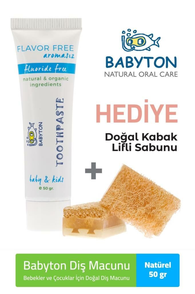 Babyton Organik Diş Macunu Natural 50 gr
