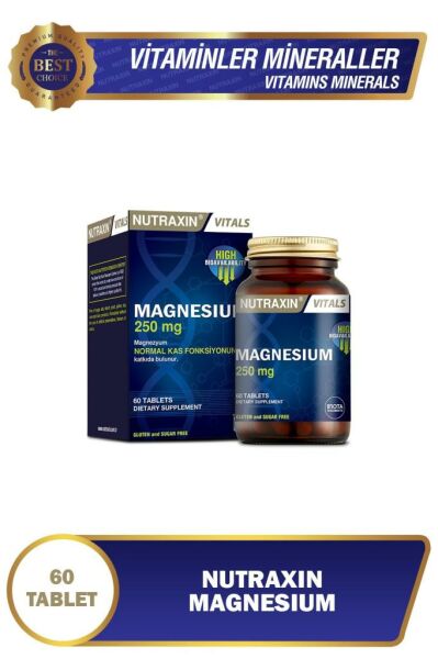 Nutraxin Magnesium Citrate 250 mg 60 Tablet