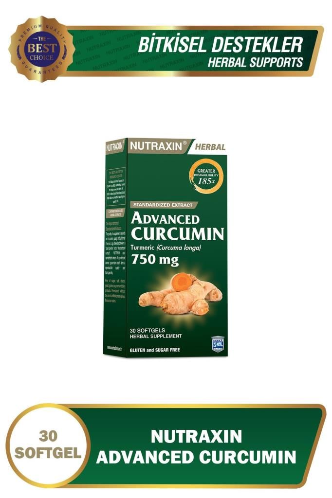Nutraxin Curcumin Advanced 30 Softjel