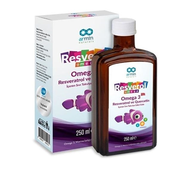 Armin Resverol Omega 3 Şurup 250 ml