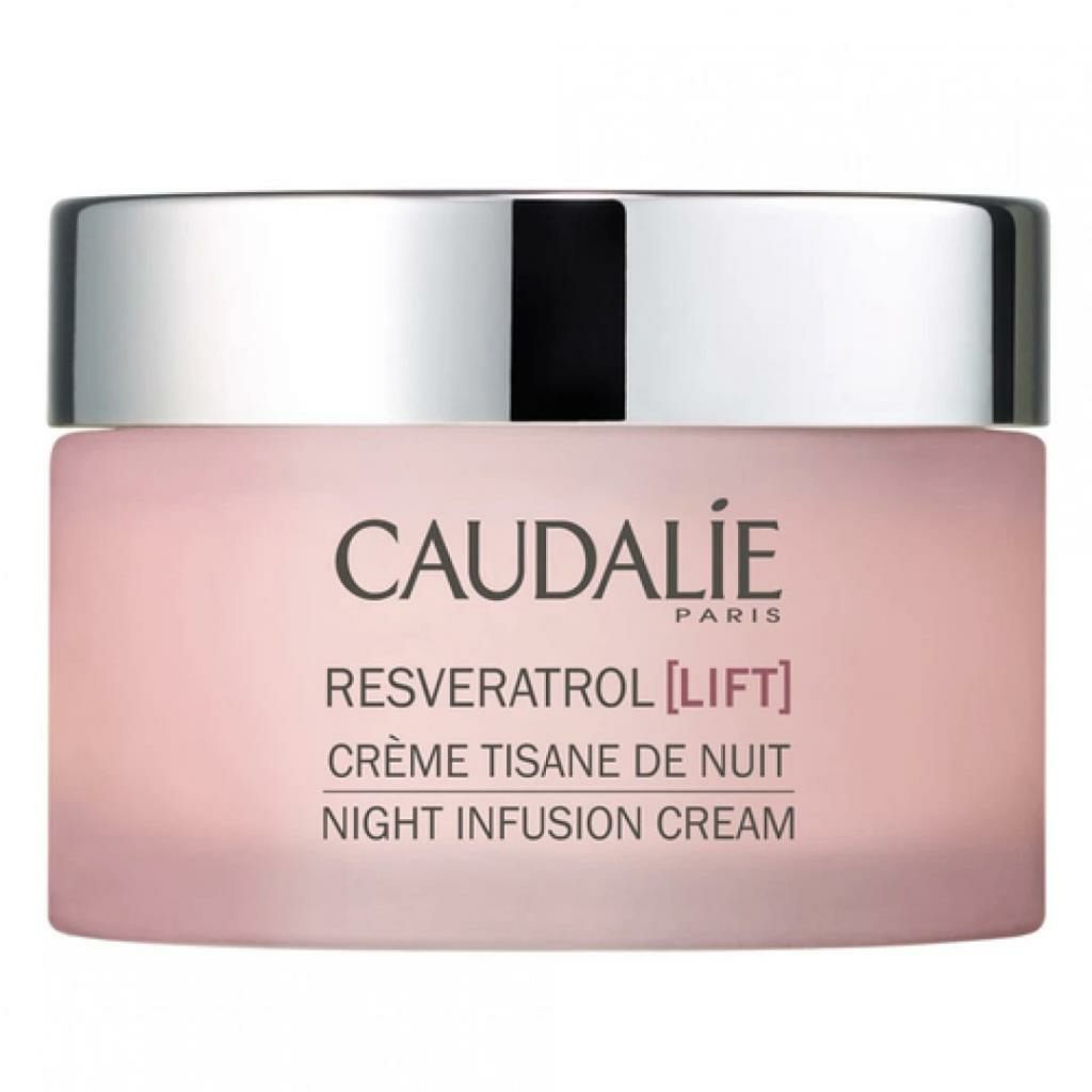 Caudalie Resveratrol Night Infusion Cream 50Ml - Sıkılaştırıcı Etkili Gece Bakım Kremi