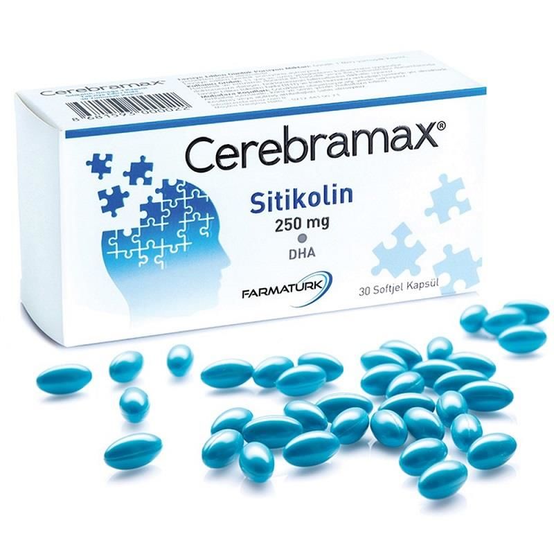 Cerebramax Sitikolin 30 Kapsül