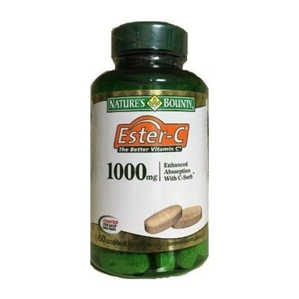 Nature's Bounty Ester-C 1000 Mg 60 Tablet