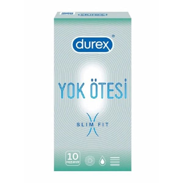 Durex Yok Ötesi Prezervatif Slim Fit 10'lu