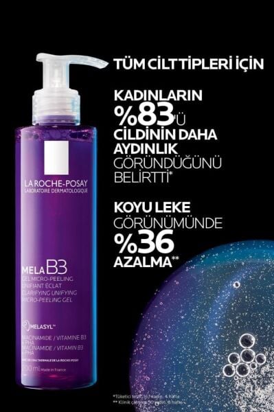 La Roche Posay Mela B3 Koyu Leke Karşıtı Temizleme Jeli 200ml