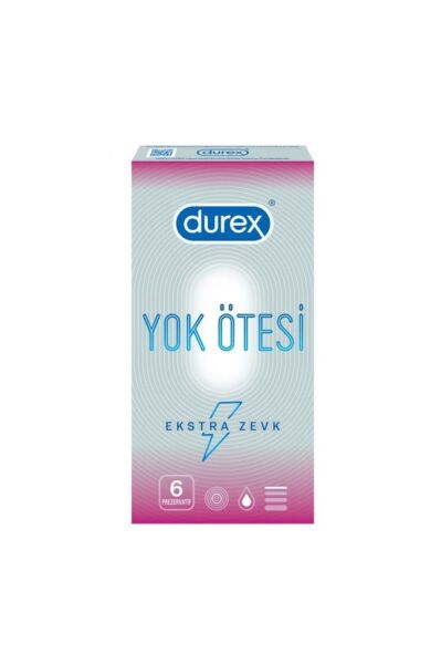 Durex Yok Ötesi Extra Zevk Prezervatif 6'lı