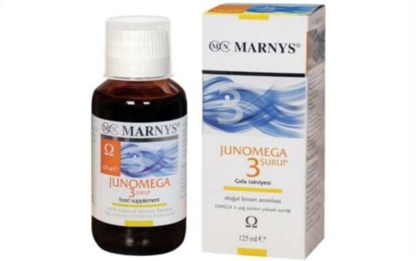 Marnys Junomega 3 Şurup 125 ml