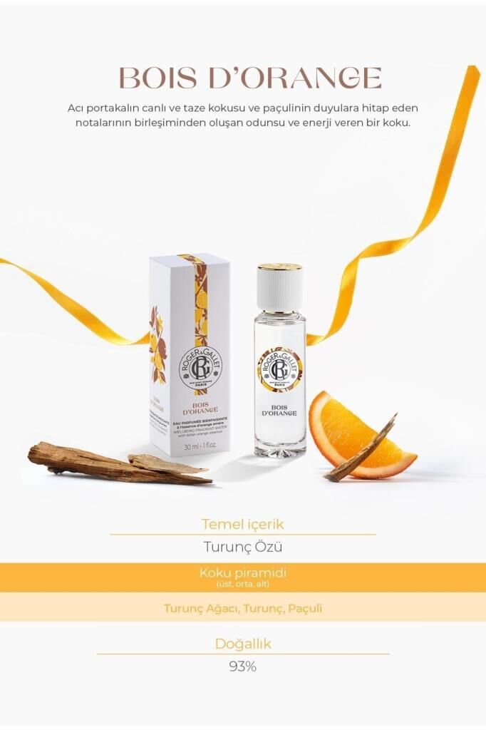 Roger&Gallet Bois D'Orange Edt 30 ml