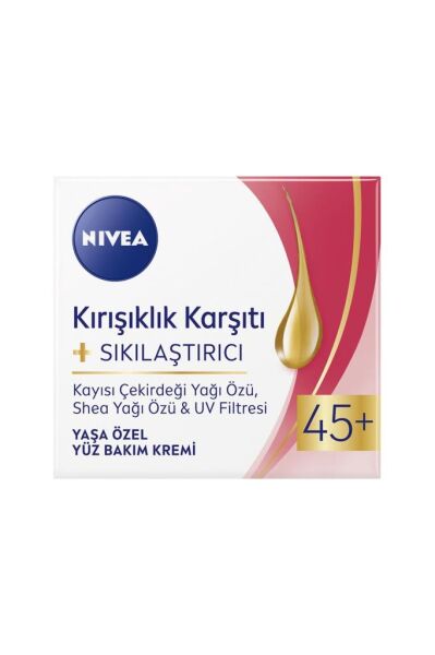 Nivea Kırışıklık Karşıtı Krem 45 Yaş Üstü 50 ml