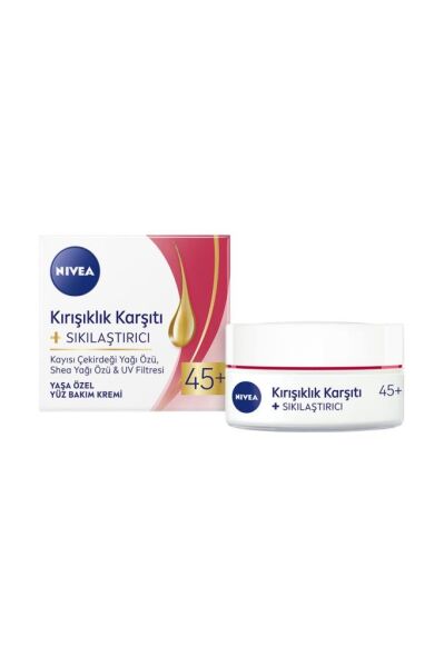 Nivea Kırışıklık Karşıtı Krem 45 Yaş Üstü 50 ml