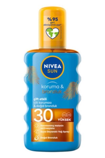Nivea Sun Güneş Yağı Koruma & Bronzluk Arttırıcı SPF30 200 ml