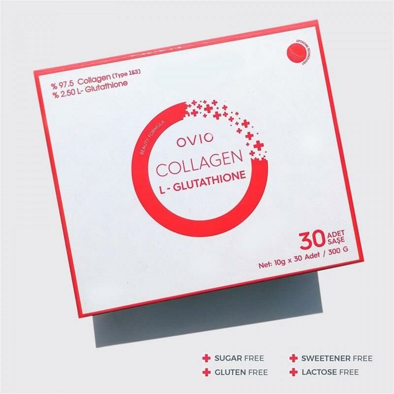 Ovio Collagen+ L- Glutatyon Aromasız 30 Saşe
