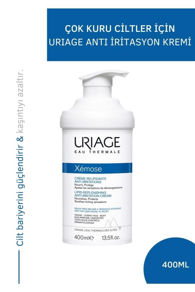 Uriage Xemose Lipid Replenishing Anti Irritation Cream 400 ml