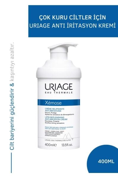 Uriage Xemose Lipid Replenishing Anti Irritation Cream 400 ml