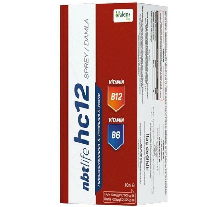 NBT Life HC12 Sprey Damla 10 ml