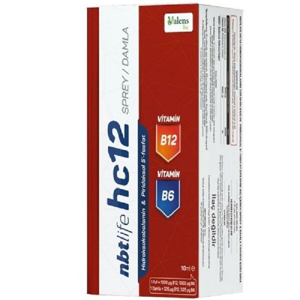 NBT Life HC12 Sprey Damla 10 ml