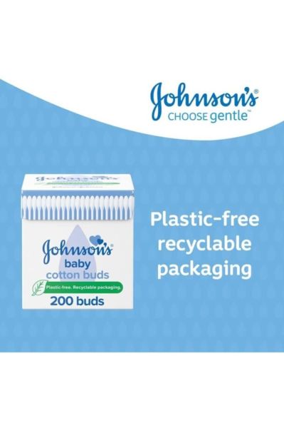 Johnson's Baby Kulak Temizleme Çubuğu 200 Adet