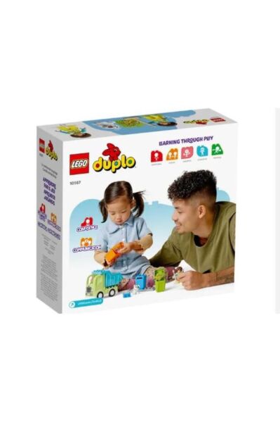 LEGO Duplo Kasabası Geri Dönüşüm Kamyonu 10987