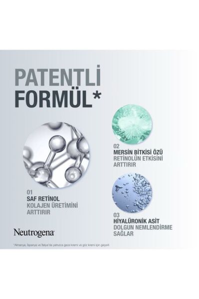 Neutrogena Yaşlanma Karşıtı Göz Kremi Retinol Boost 15 ml