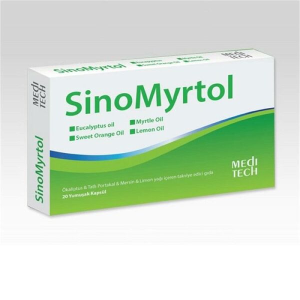 SinoMyrtol 20 Yumuşak Kapsül