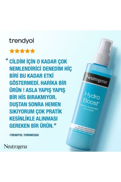Neutrogena Hydro Boost Express Hydrating Spray 200ml