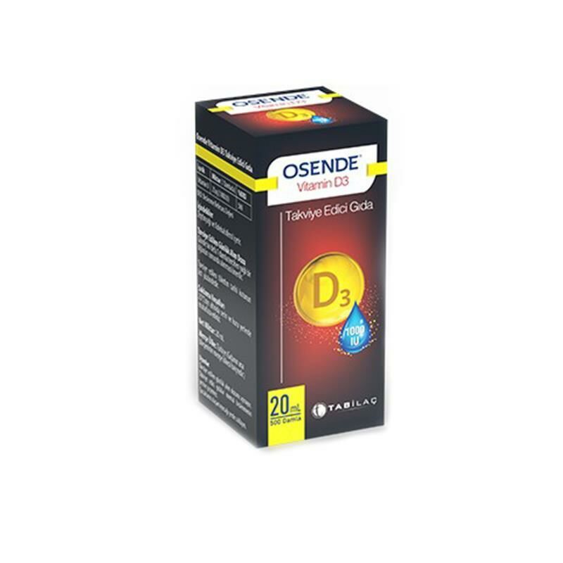 Tab İlaç Osende Vitamin D3 Damla 20ML