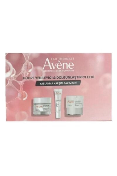 Avène Hyaluron Activ B3 Krem 50 ml + Hyaluron Activ B3 Göz Kremi 15 ml + Hyaluron Activ B3 Gece Kremi 40 ml