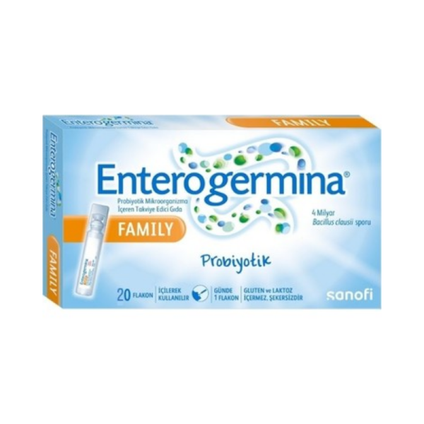 Enterogermina Yetişkinler İçin 5 ml x 20 Flakon