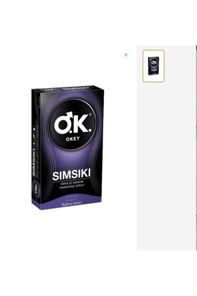 Okey Prezervatif Sımsıkı 10'lu