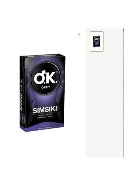 Okey Prezervatif Sımsıkı 10'lu
