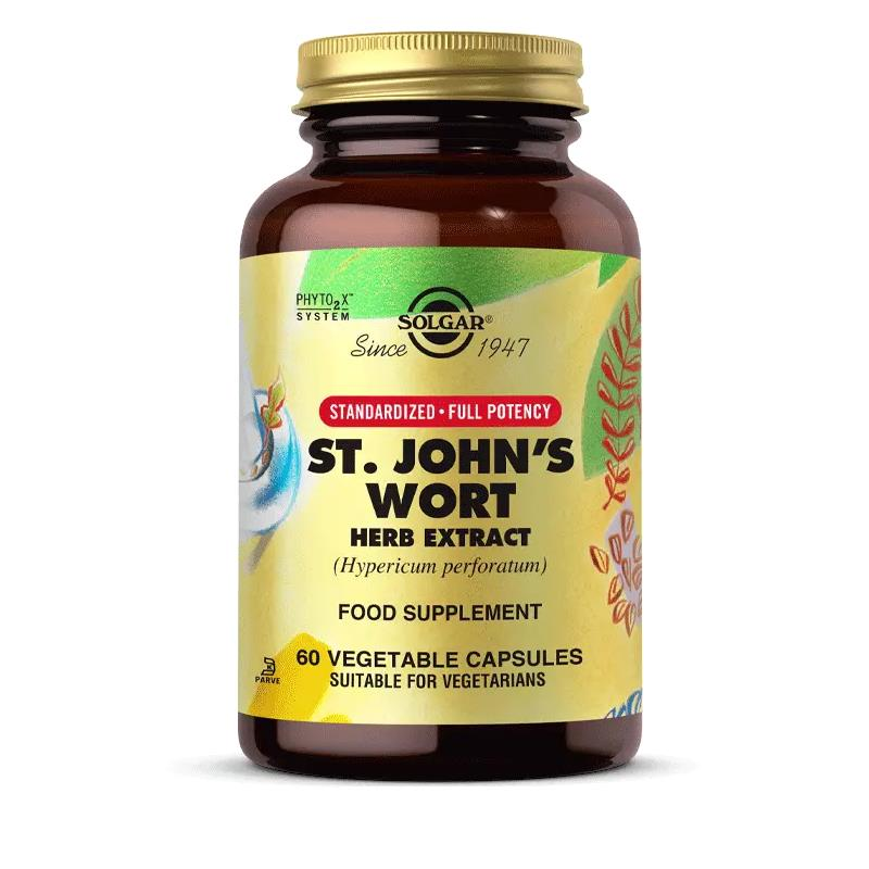 Solgar St. Johns Wort 60 Bitkisel Kapsül