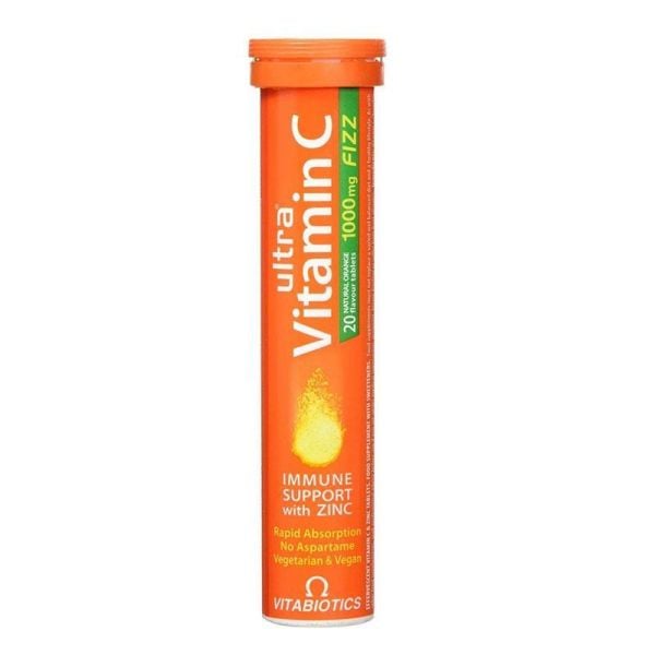 Vitabiotics Ultra Vitamin C 1000mg Efervesan 20 Tablet